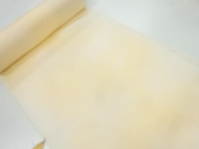 アンティーク　唐草模様織出し長襦袢地反物